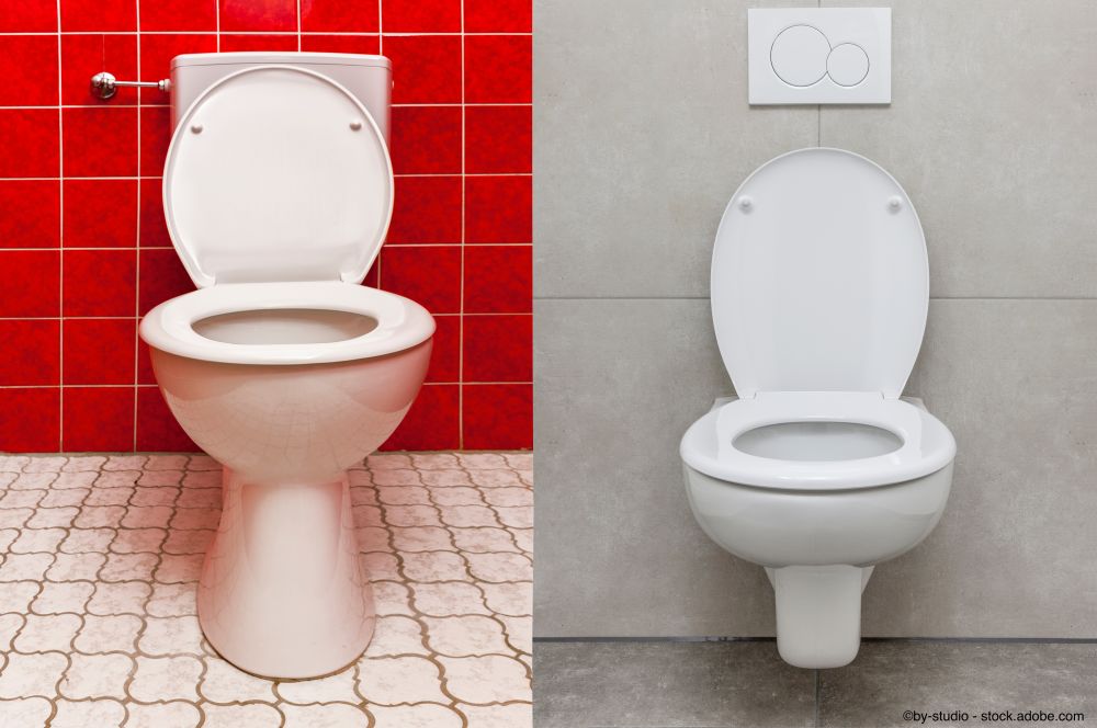 Aus Alt mach Neu - wie ein frischer Betonlook ein altes Bad zu neuem Glanz bringen kann