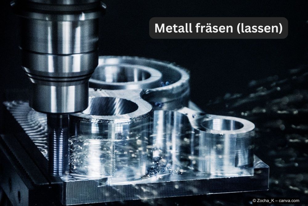 Gefraestes-Metall