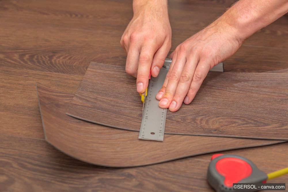 Zuschnitt der Planken