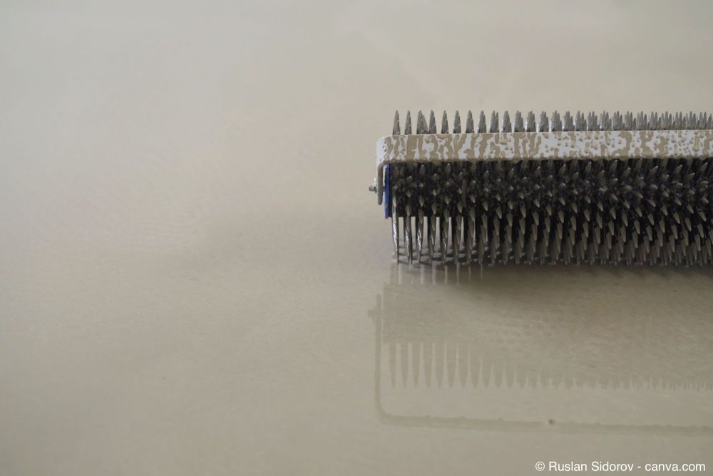 Boden ausgleichen Ofri