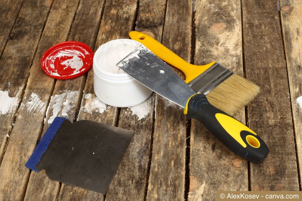 Fensterkitt ersetzen Materialien