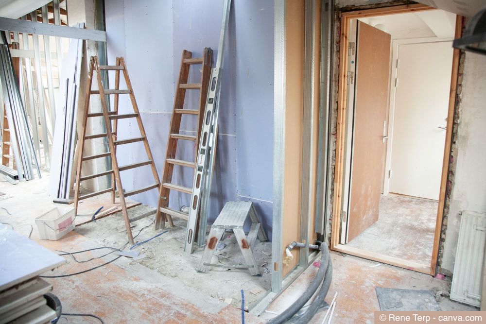 Aufbau einer Trockenbauwand