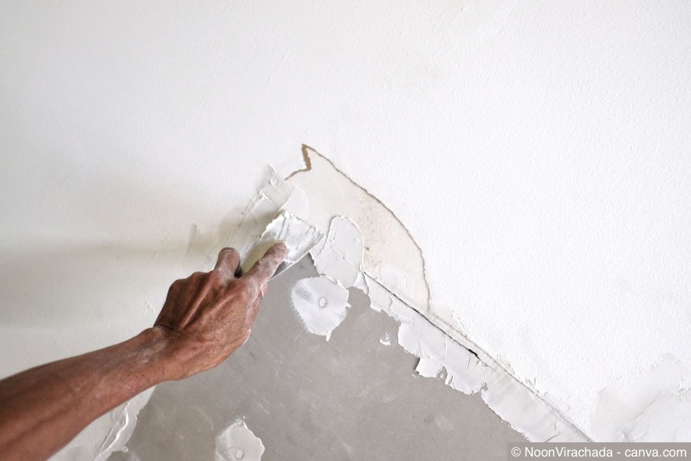 Trockebauwand Spachtelfehler