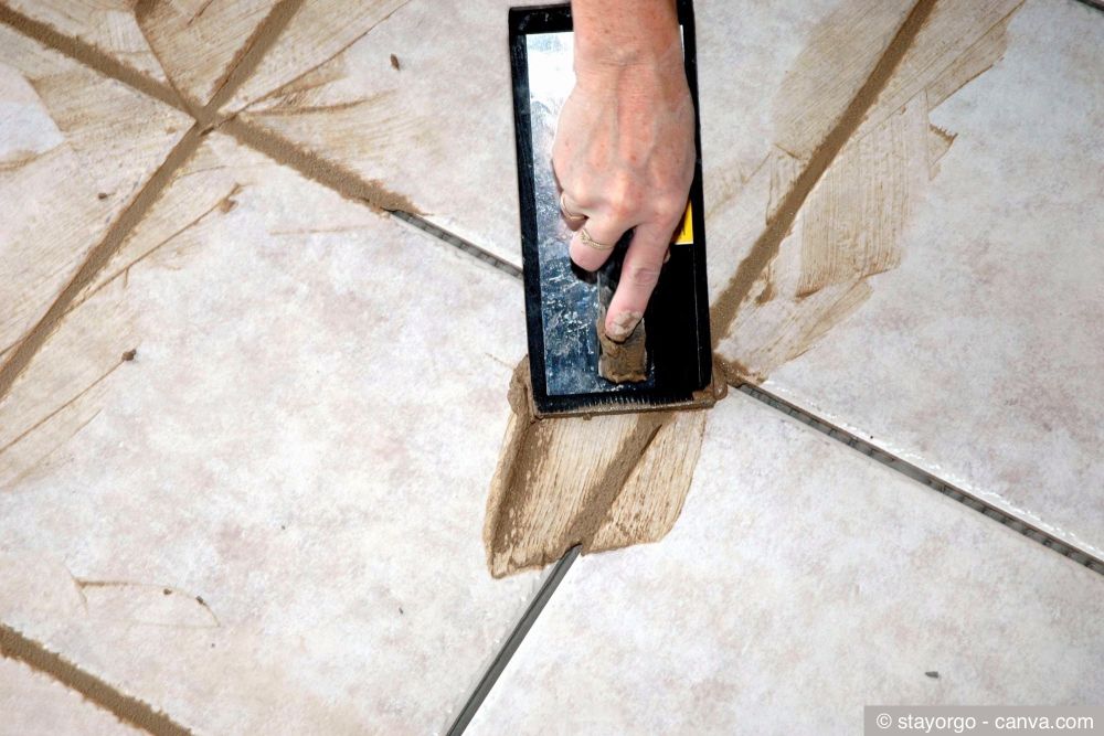 Verfungen von Fliesen