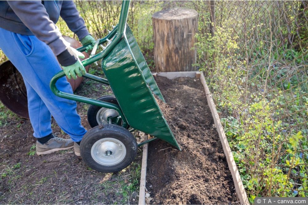 Hochbeet befüllen – Schichtaufbau mit Kompost und Hochbeeterde