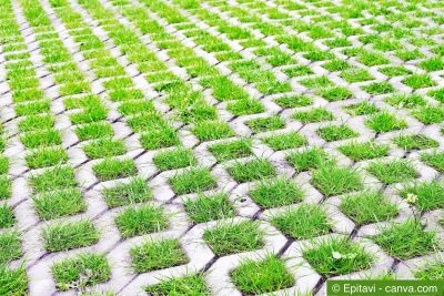 Rasengittersteine verlegen