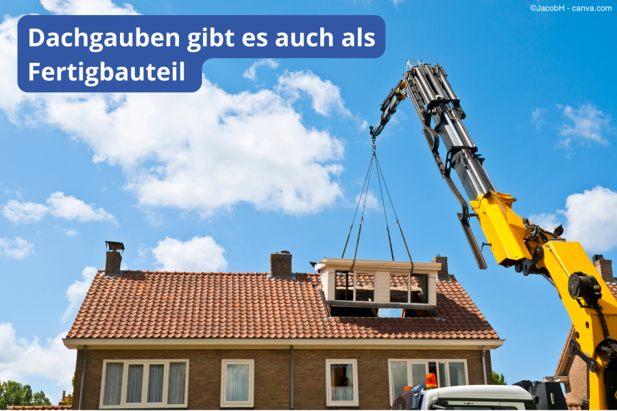 lucarne comme élément de construction préfabriqué