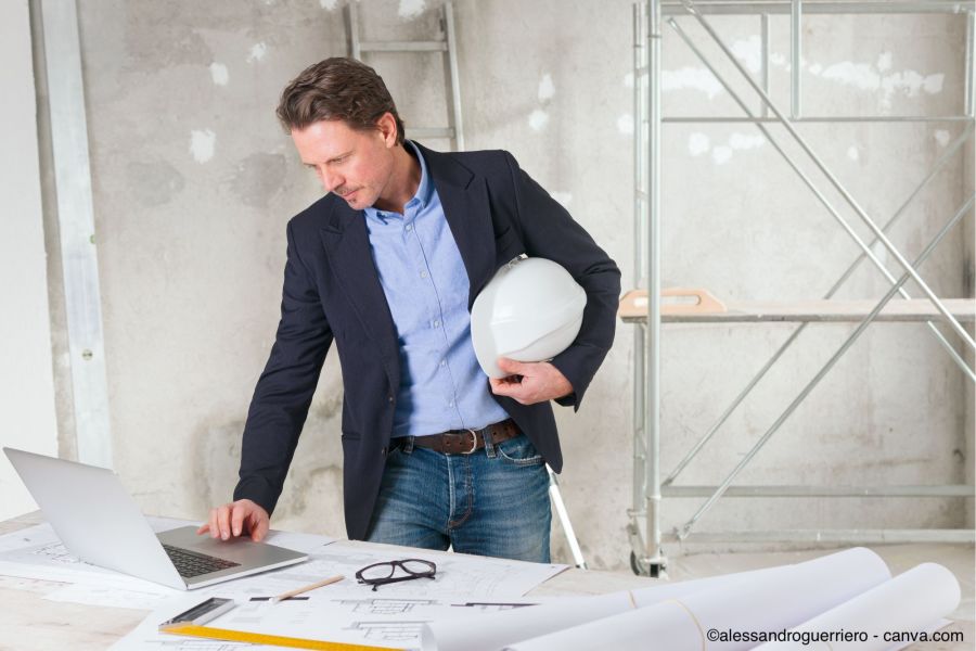 Statiker bei der Planung