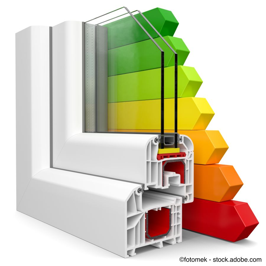 3d Fensterschnitt Niedrigenergiehaus