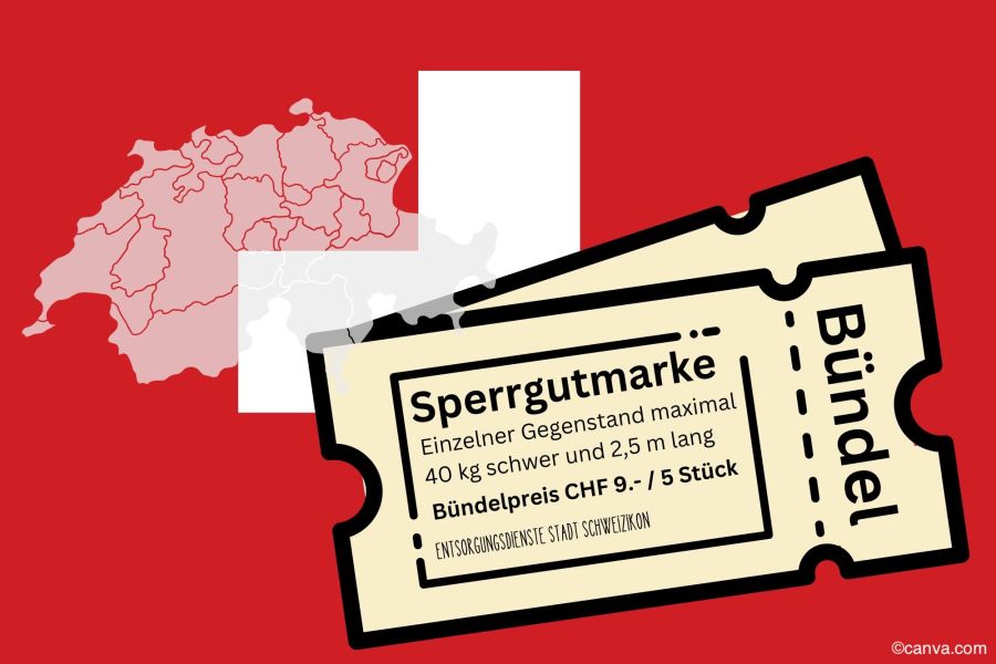 Schweizer Sperrgutmarke
