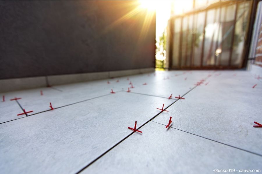 Terrassenplatten in Keramikoptik