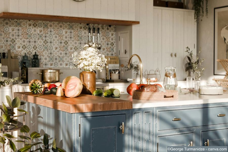 Küche im Landhausstil