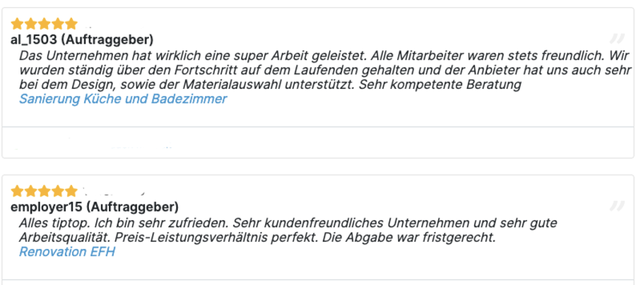 Bewertung-eines-Handwerkers-auf-Ofri