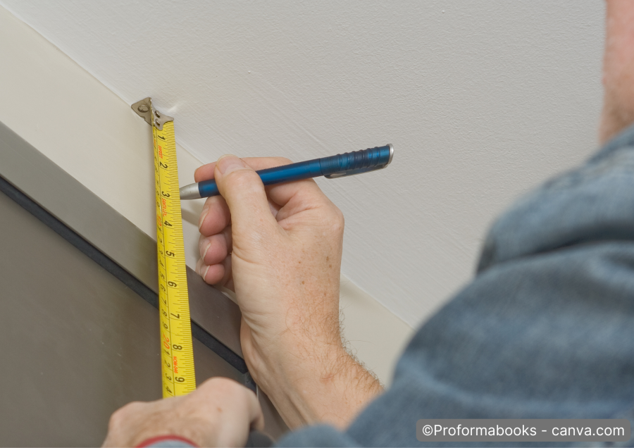 handwerker-nimmt-deckenmasse-auf