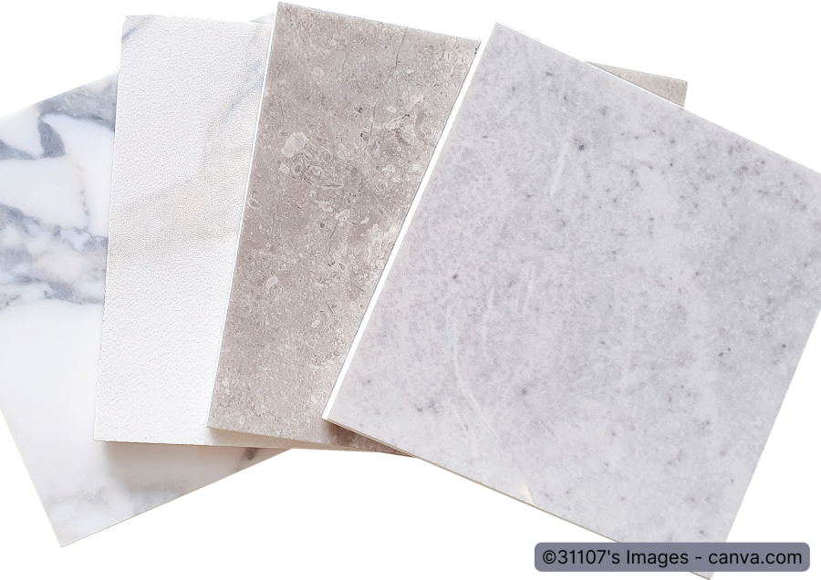 Verschiedene Musterplatten