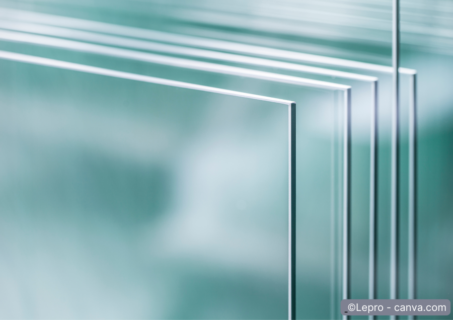 Mehrere Glasscheiben