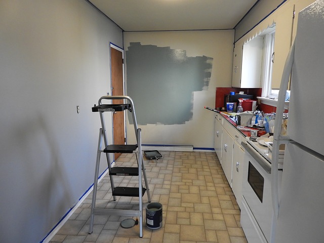 Küche renovieren und streichen