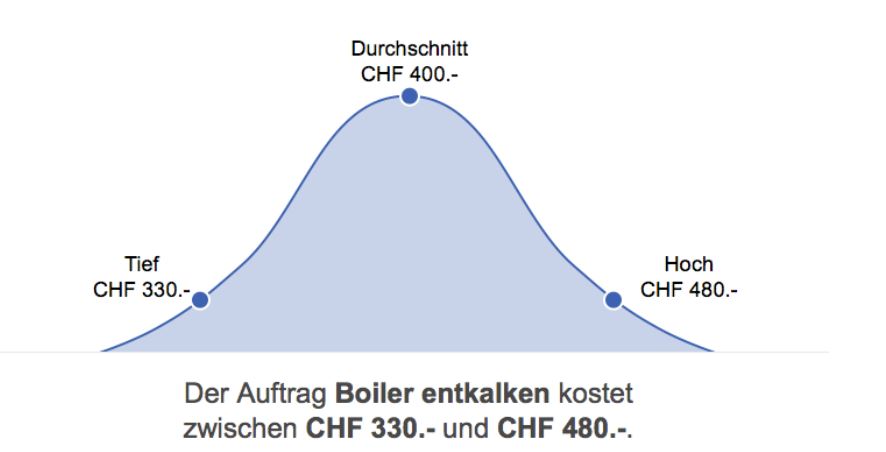Kosten - Boiler entkalken