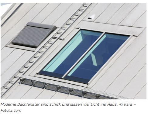 moderne Dachfenster