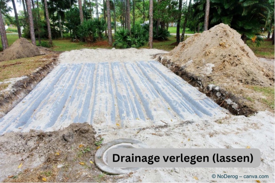 Eine-Drainage-wird-verlegt